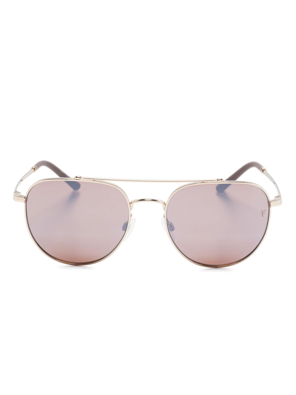 Oliver Peoples R-10 太阳眼镜 - 金色