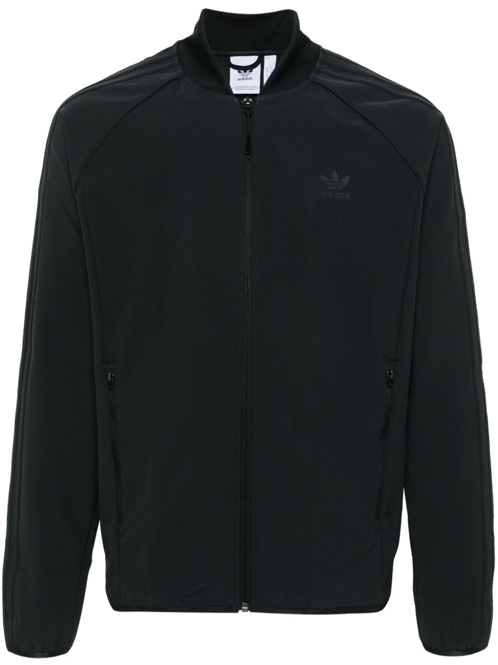adidas SST 拉链运动夹克 - 黑色