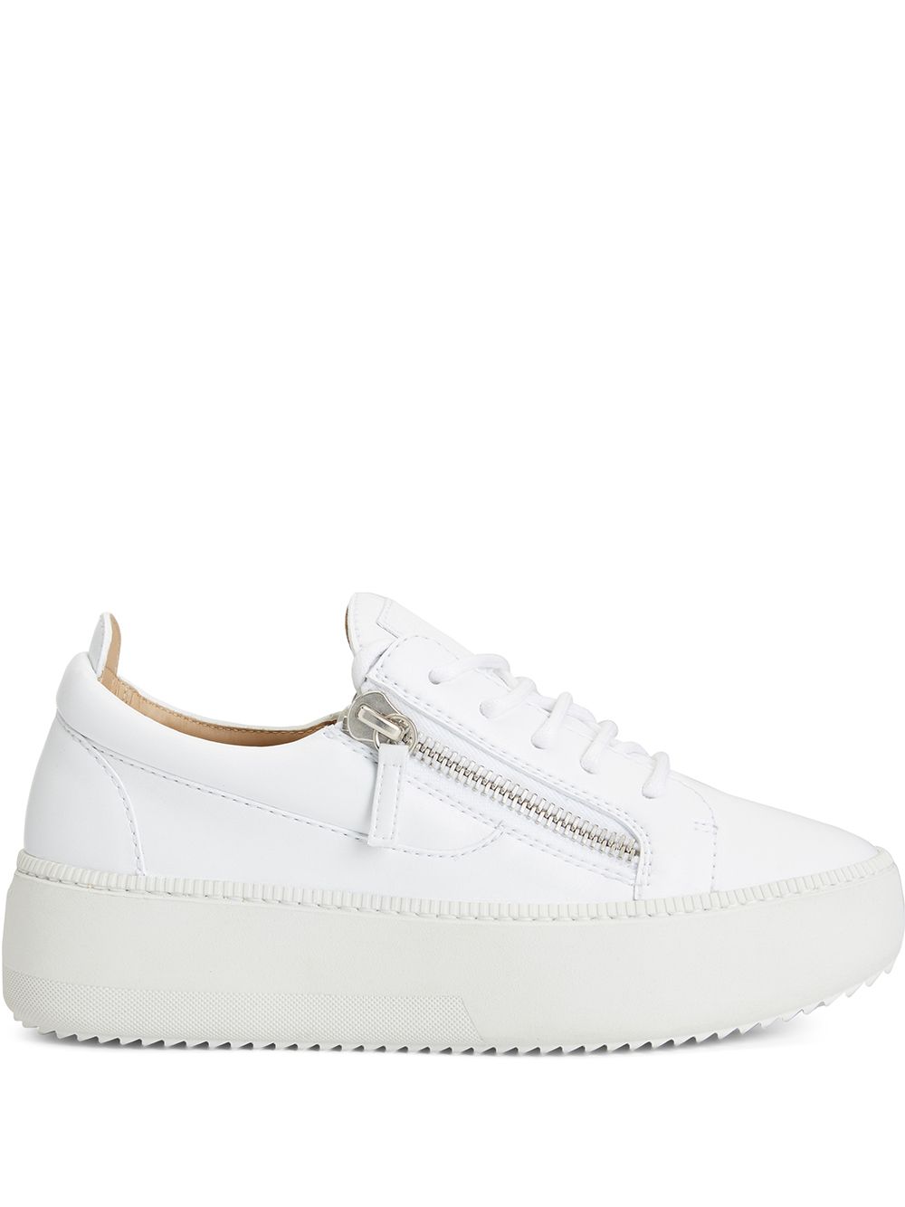 Giuseppe Zanotti Nicki 低帮板鞋 - 白色