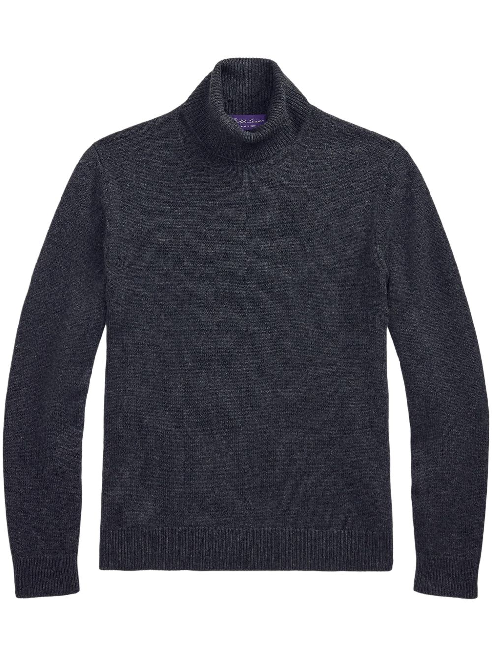 Ralph Lauren Purple Label 羊绒高领毛衣 - 灰色