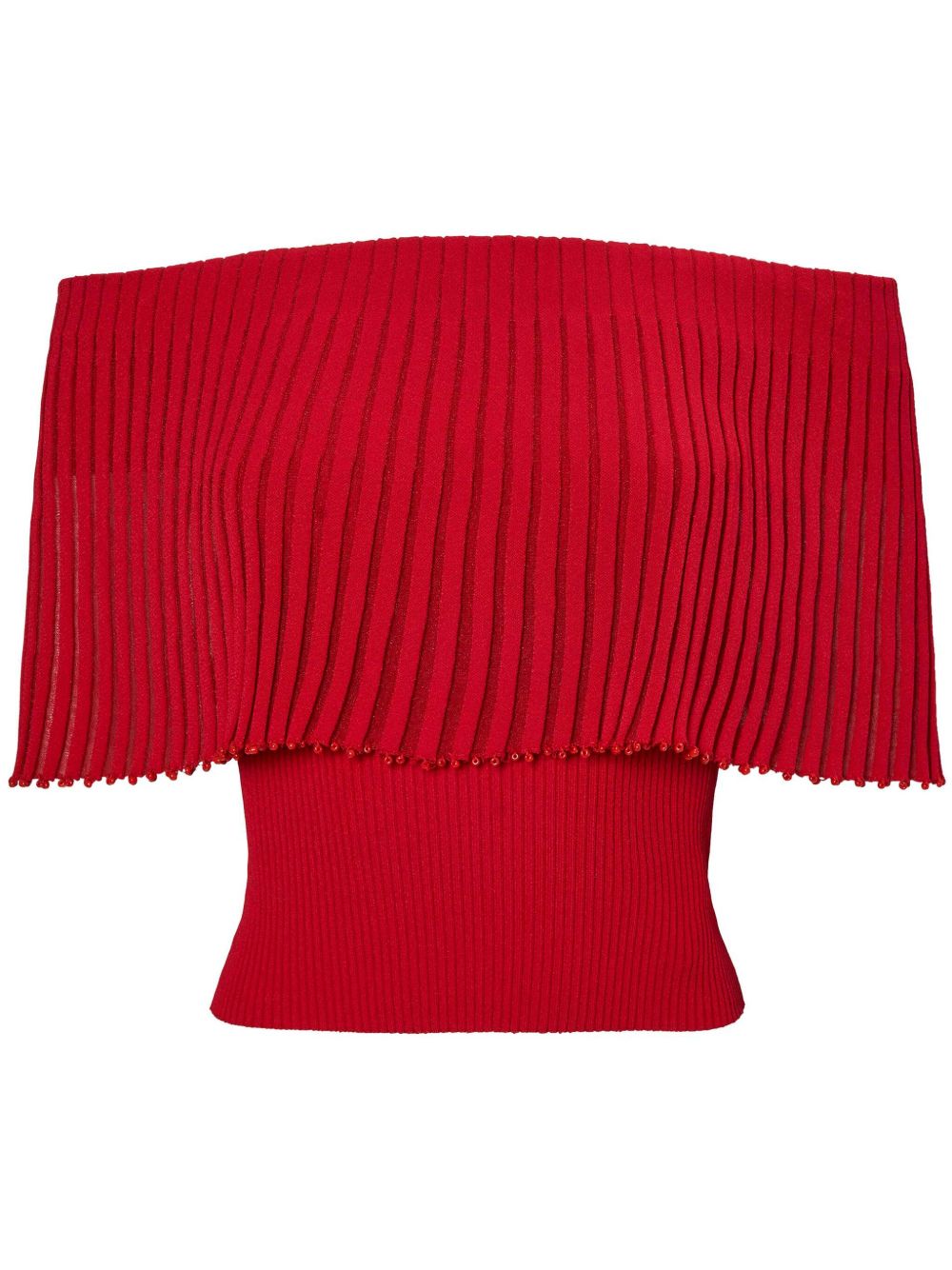 Altuzarra Pascale褶饰上衣 - 红色