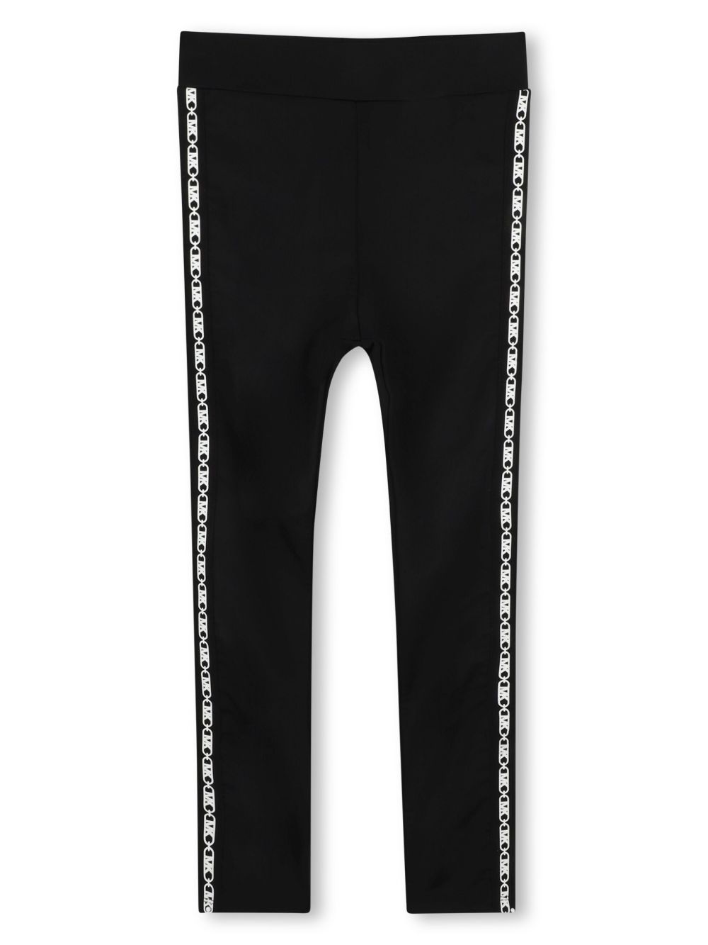Michael Kors Kids MK Empire 打底裤 - 黑色