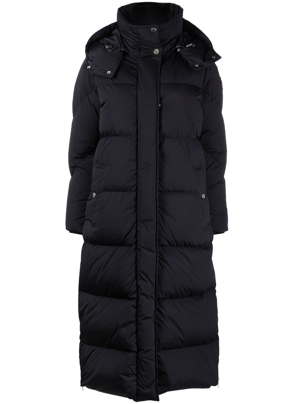 Woolrich Aurora 蓬松长款派克大衣 - 黑色