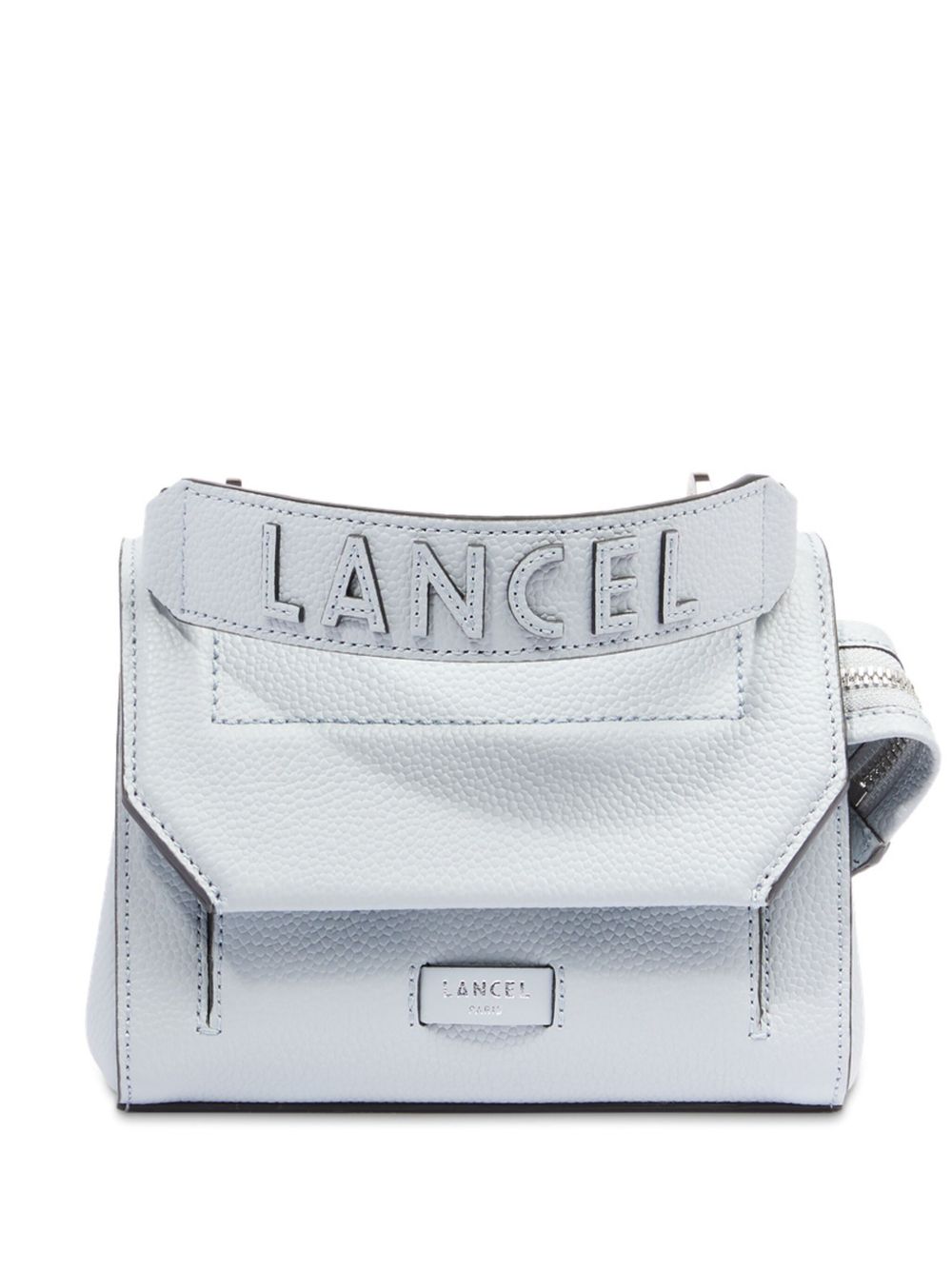 Lancel 皮质迷你斜挎包 - 蓝色