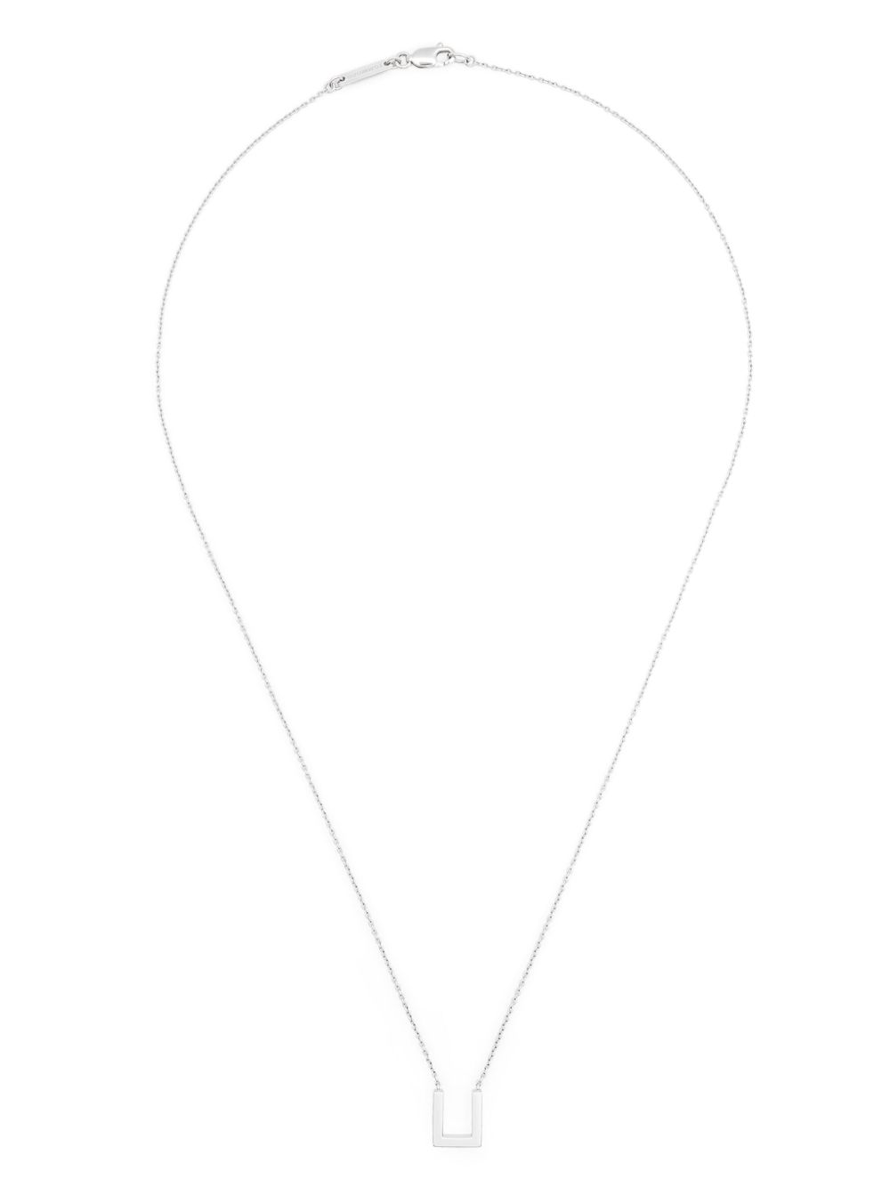 Tom Wood Sleek necklace - 银色