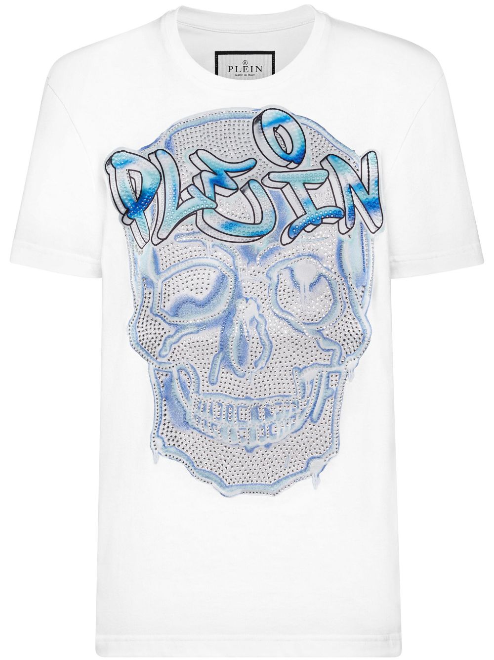 Philipp Plein 骷髅头T恤 - 白色