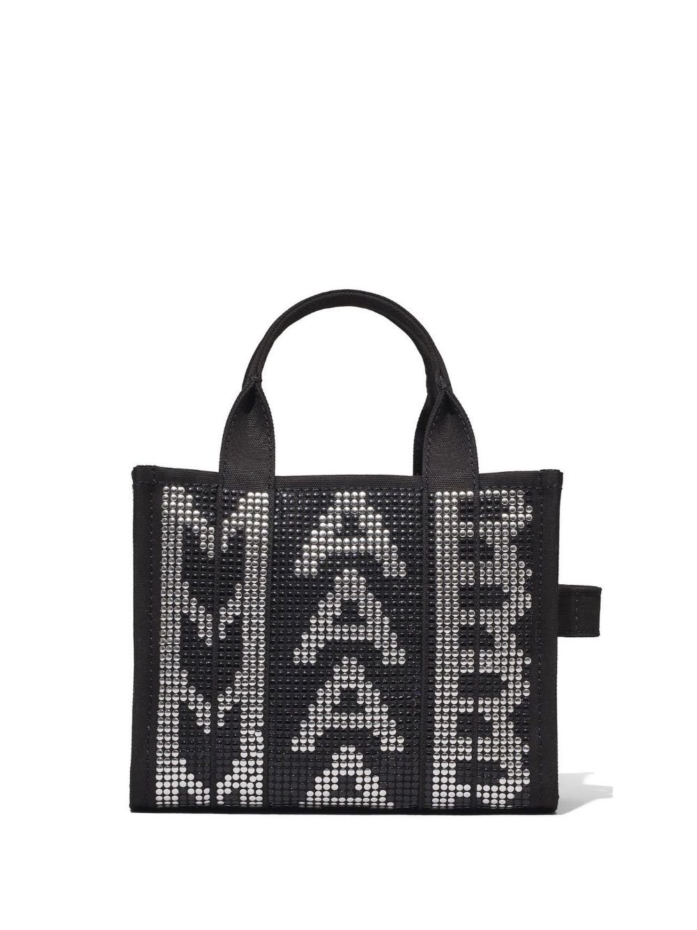 Marc Jacobs The Studded Monogram 小号托特包 - 黑色