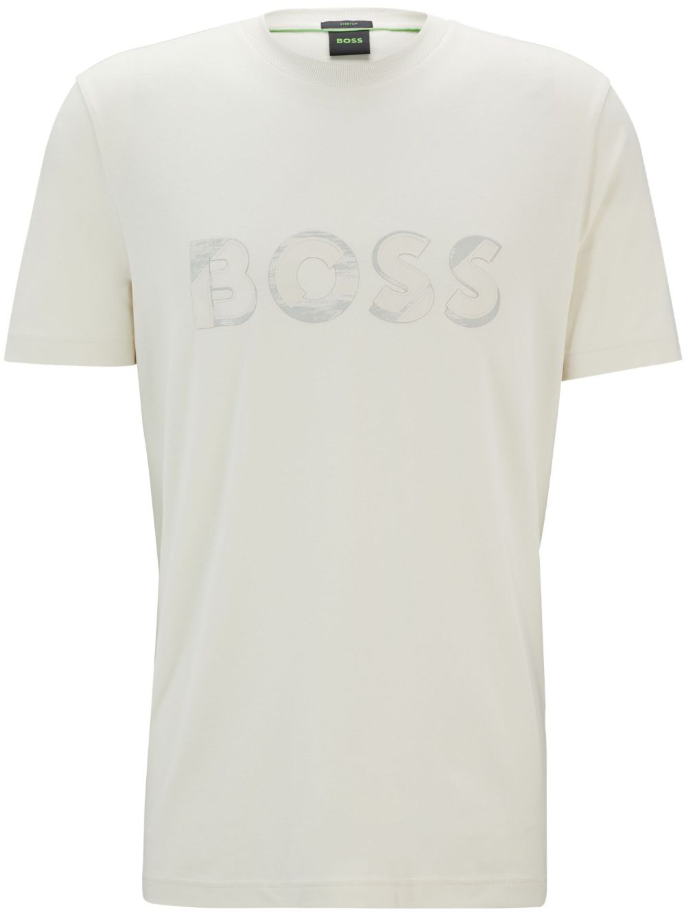 BOSS logo贴花T恤 - 中性色