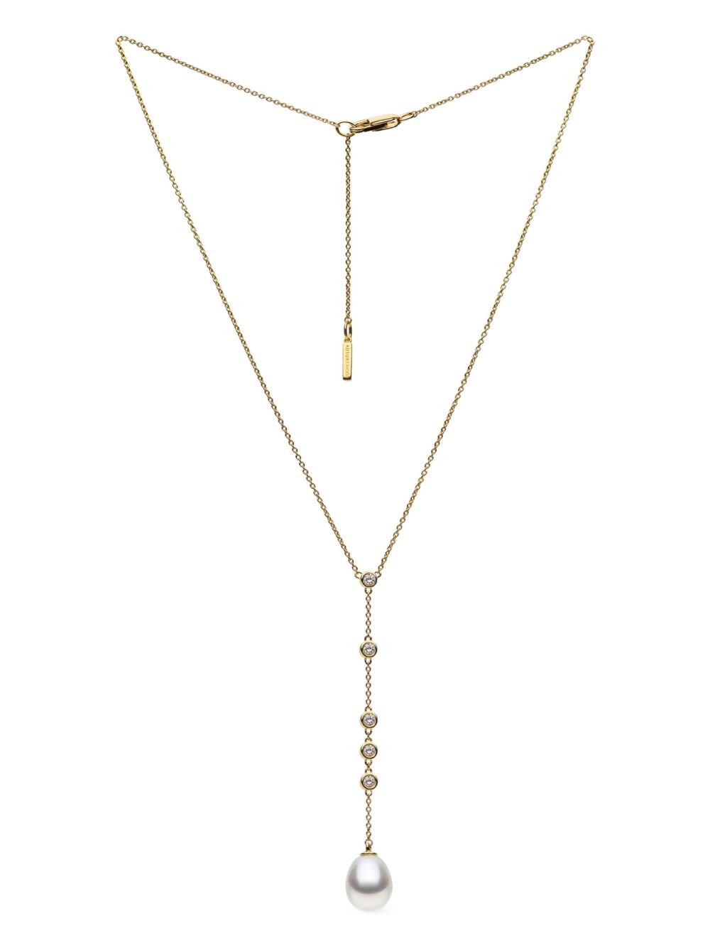 AUTORE MODA Portia 镀金银珍珠项链 - 金色
