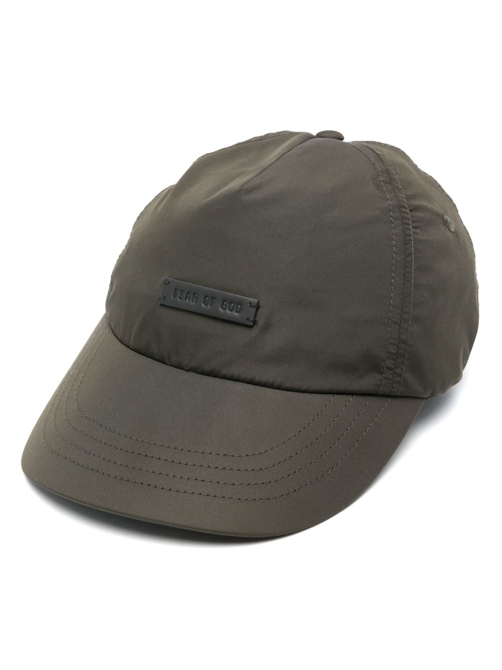 Fear Of God logo标牌棒球帽 - 绿色
