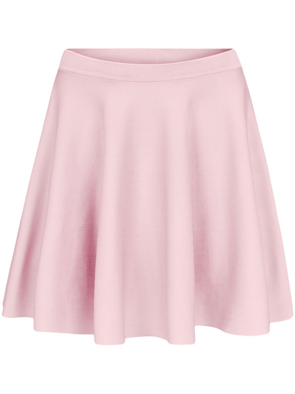 Nina Ricci 针织伞形迷你半身裙 - 粉色
