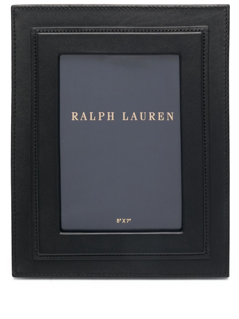 Ralph Lauren Home Brennan 皮质相框（ 5厘米x 7厘米） - 黑色