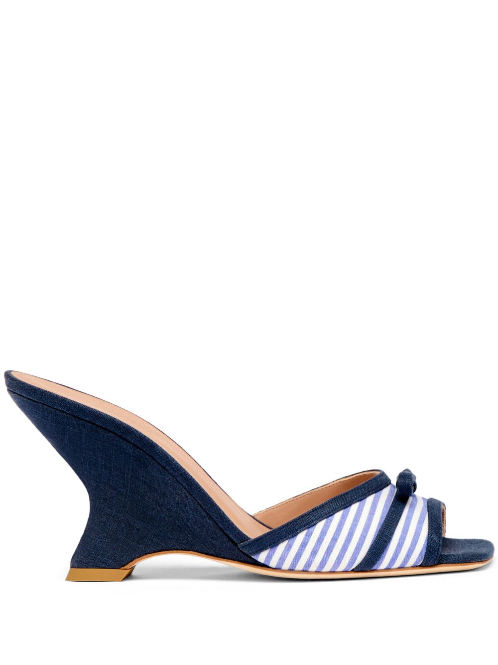 Malone Souliers Isla 高跟凉鞋（8.5厘米） - 蓝色