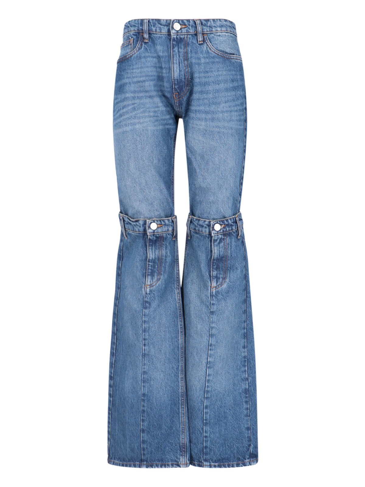 Coperni 'Open Knees' Bootcut Jeans