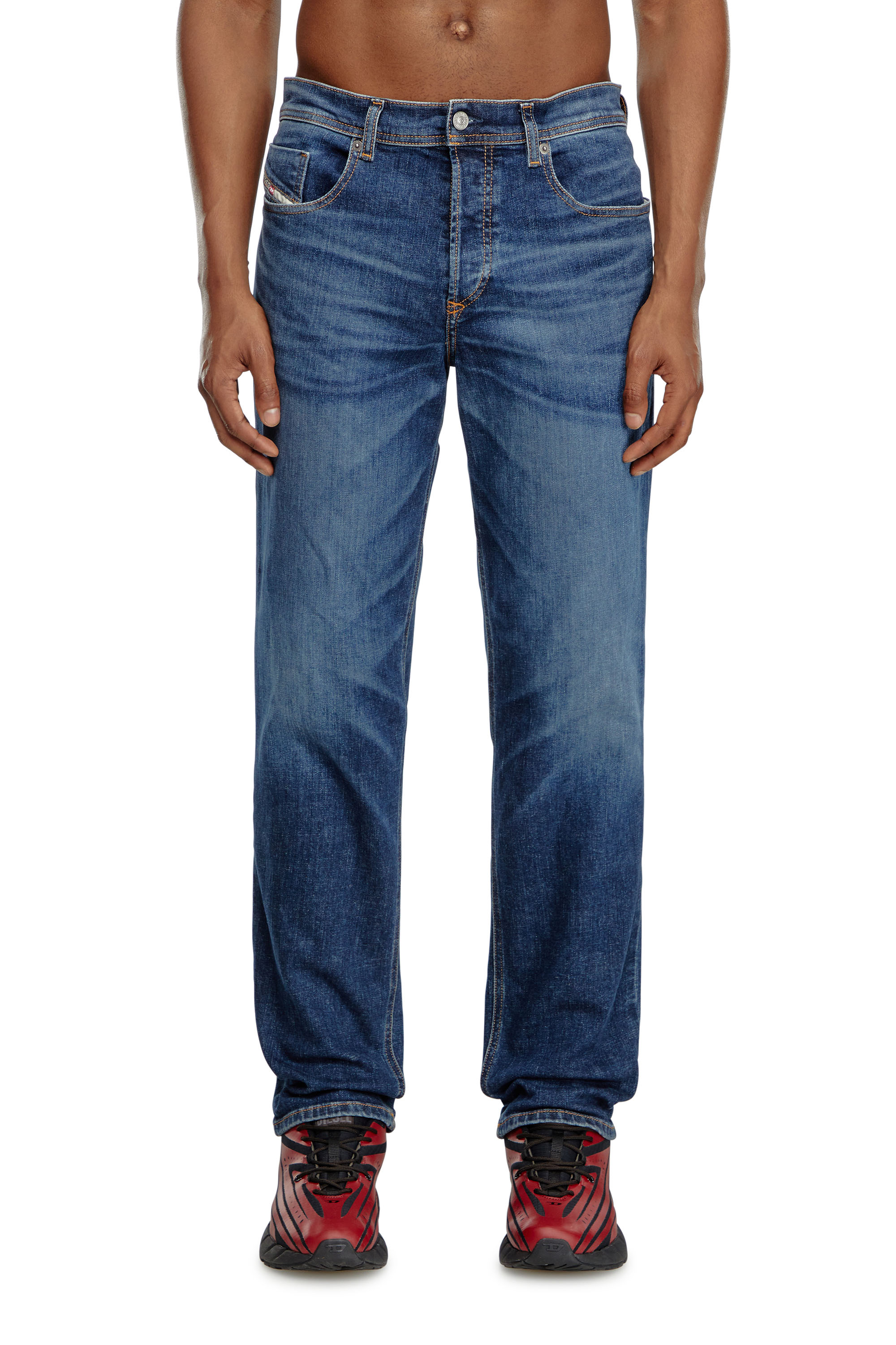 Diesel - Regular Jeans - 2023 D-Finitive - Jeans - Man - Blue