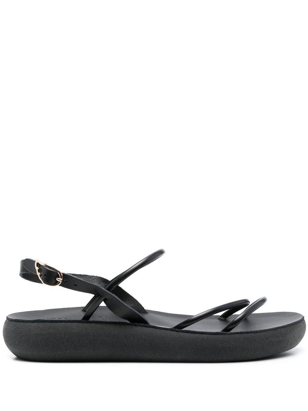 Ancient Greek Sandals Polis 裹踝凉鞋 - 黑色