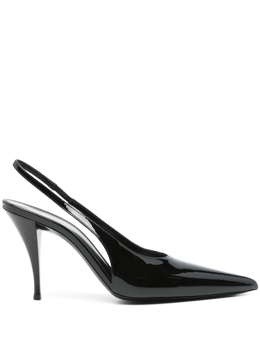 Saint Laurent Pre-Owned Viper 高跟鞋（9厘米） - 黑色