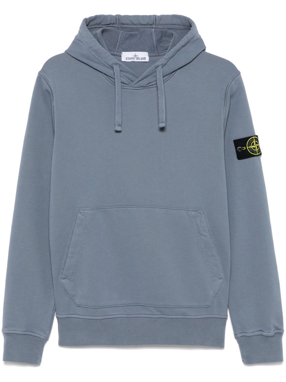 Stone Island 罗盘徽章连帽衫 - 蓝色