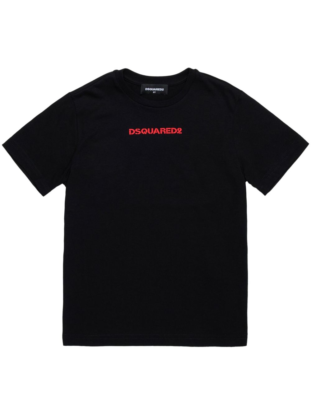 DSQUARED2 KIDS D2 T恤 - 黑色
