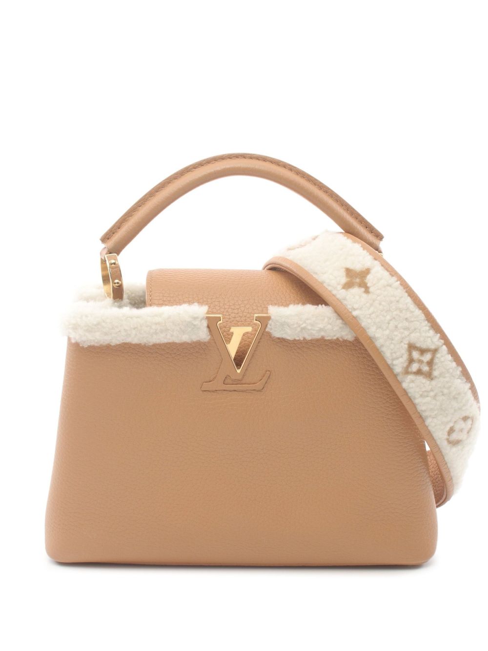 Louis Vuitton Pre-Owned Capucines BB 手提包（2021年典藏款） - 中性色