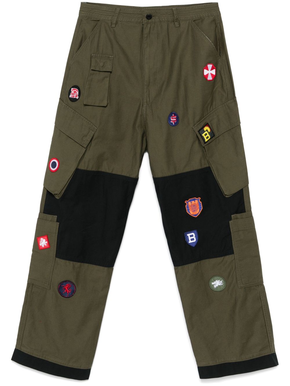Billionaire Boys Club 贴花工装裤 - 绿色