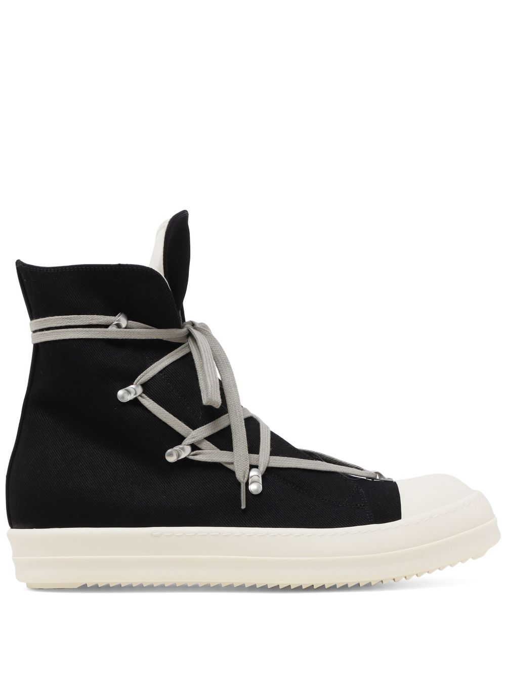 Rick Owens DRKSHDW Hexa 高帮运动鞋 - 黑色