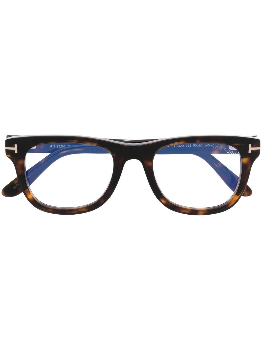 TOM FORD Eyewear 汤姆福特眼镜系列 圆框眼镜 - 褐色