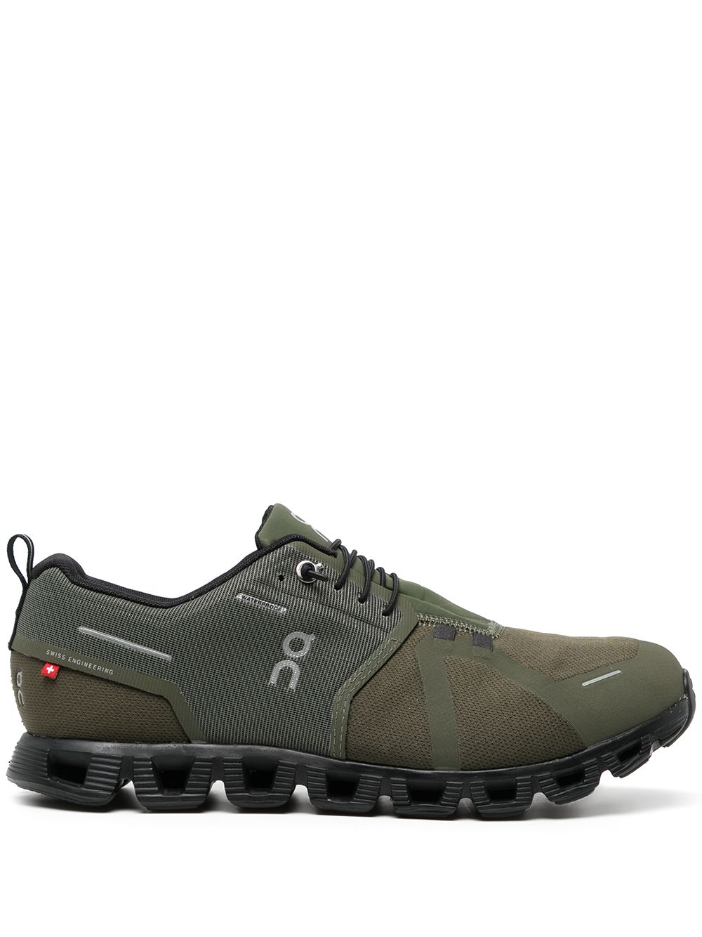 On Running Cloud 5 Waterproof 低帮运动鞋 - 绿色