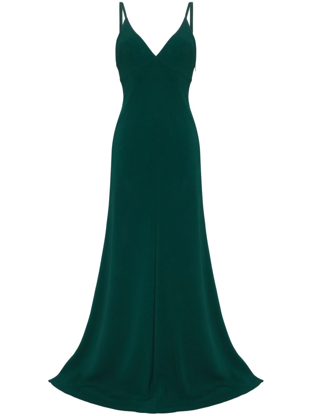 Jenny Packham Lola V领礼服 - 绿色