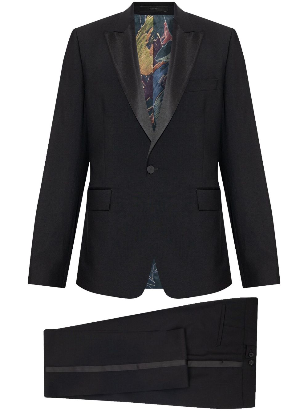 Paul Smith 单排扣西装套装 - 黑色