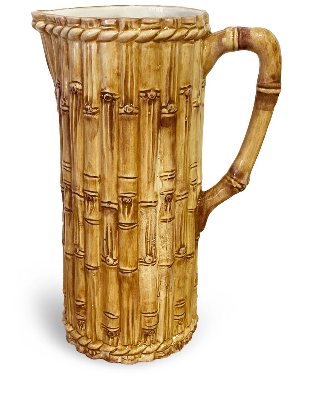 Les-Ottomans Bamboo 陶瓷水壶（30厘米） - 褐色