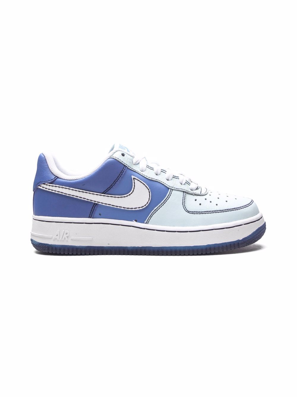 Nike Kids Air Force 1 低帮板鞋 - 白色