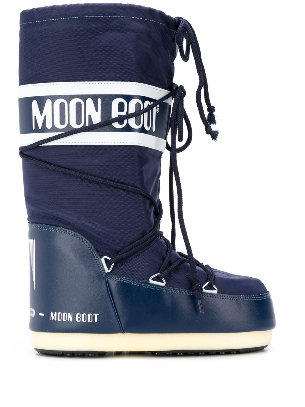 Moon Boot ICON尼龙高筒雪地靴 - 蓝色