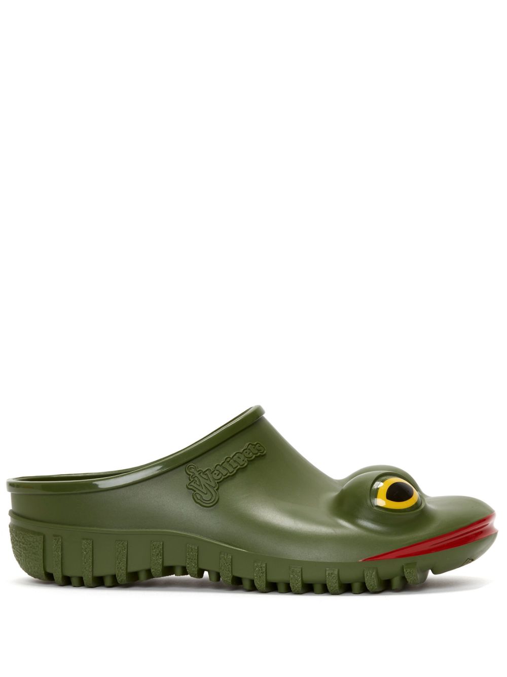 JW Anderson x Wellipets Frog 圆头凉鞋 - 绿色