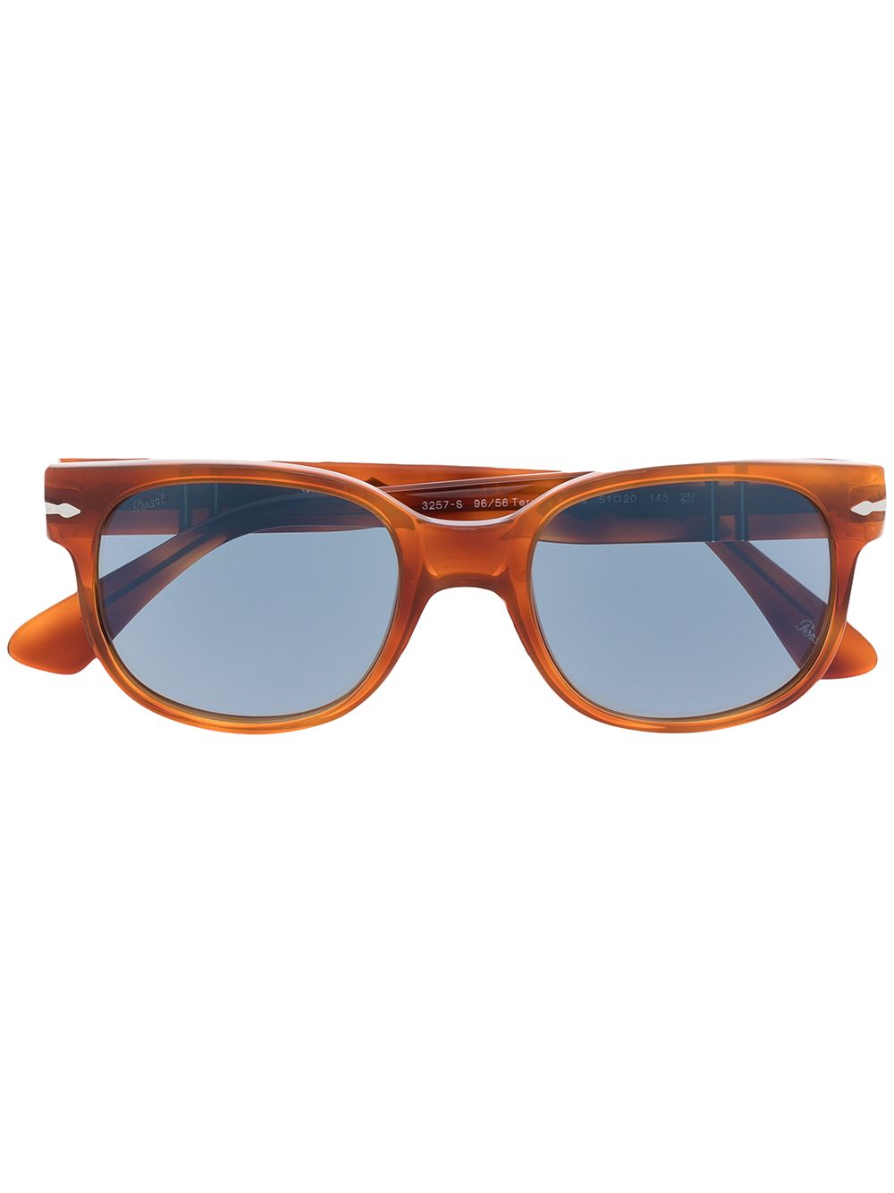 Persol Wayfarer 镜框太阳眼镜 - 橘色
