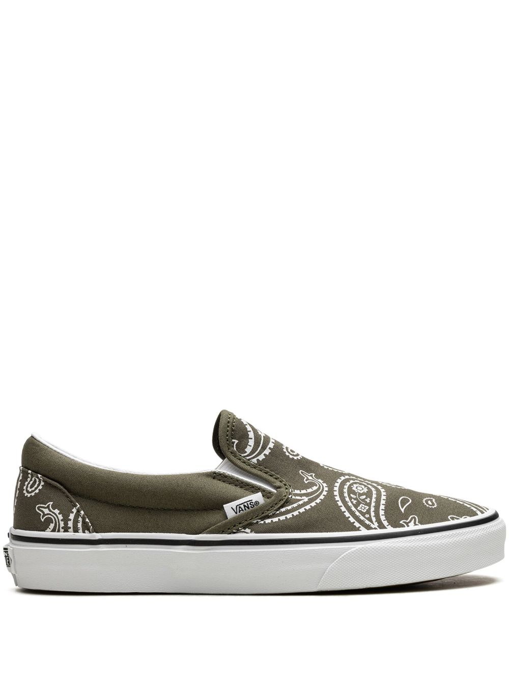 Vans Classic Slip-On Peace Paisley 运动鞋 - 绿色