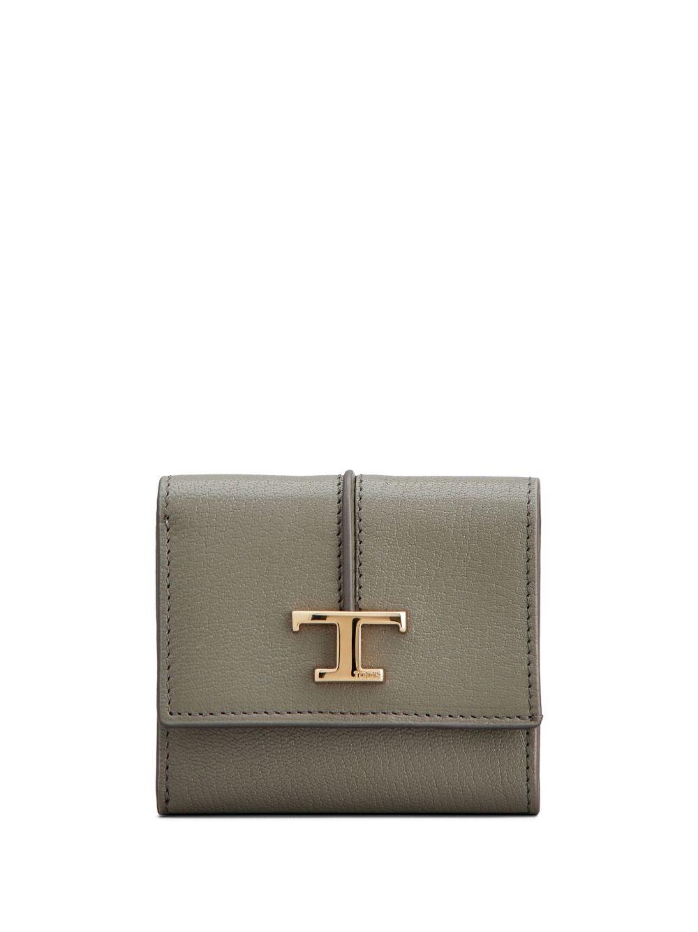 Tod's T Timeless 皮质钱包 - 绿色