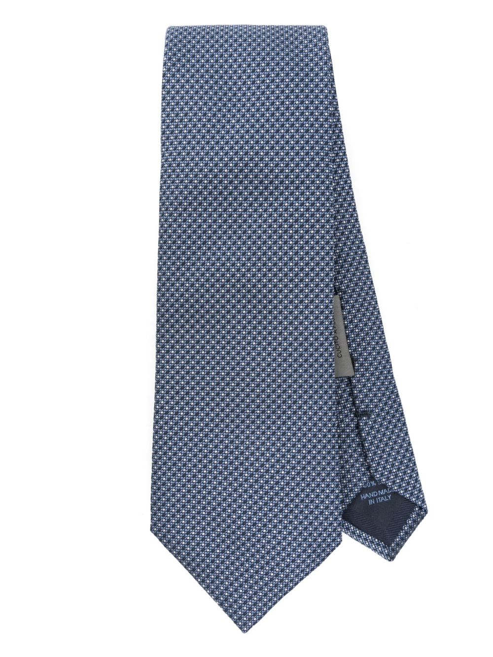 Corneliani 真丝领带 - 蓝色