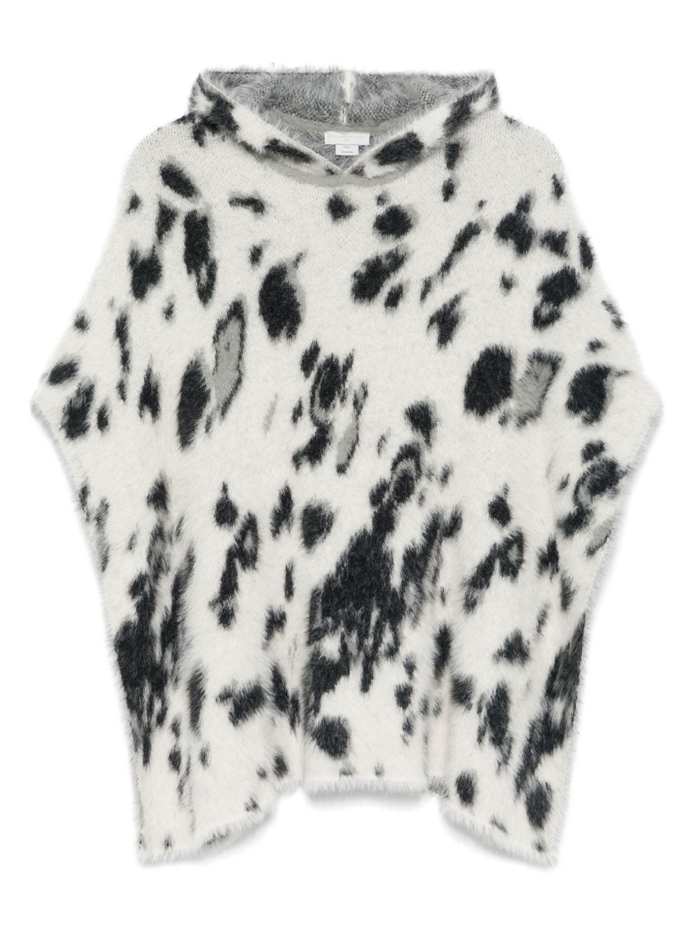 Stella McCartney Kids 阿帕卢萨马图案斗篷 - 白色