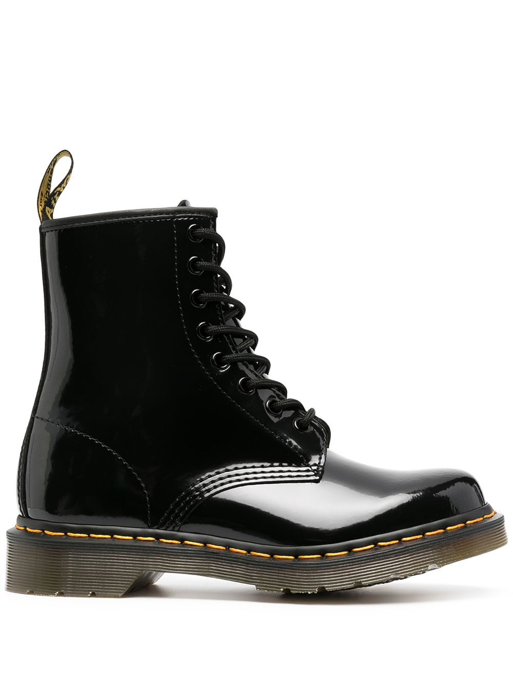 Dr. Martens 1460 皮质工装靴 - 黑色