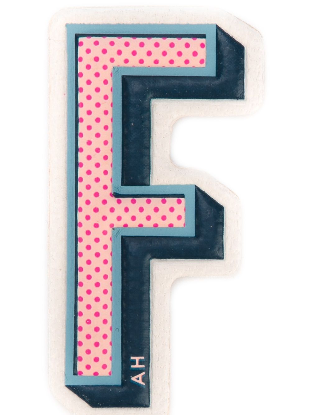 Anya Hindmarch 'F'贴花 - 彩色