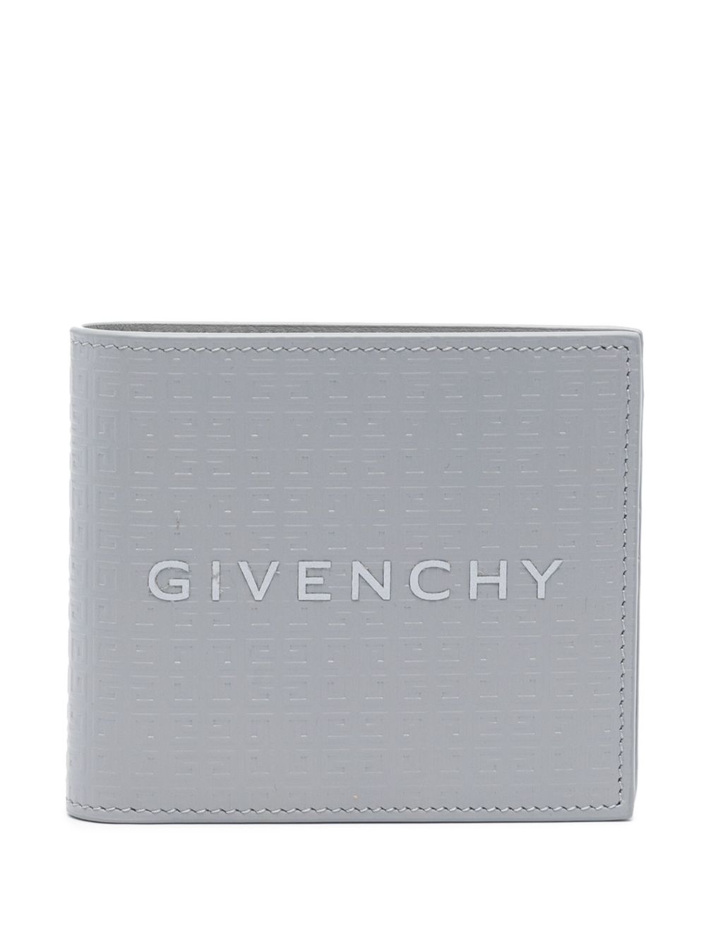 Givenchy 4G 压纹对折钱包 - 灰色
