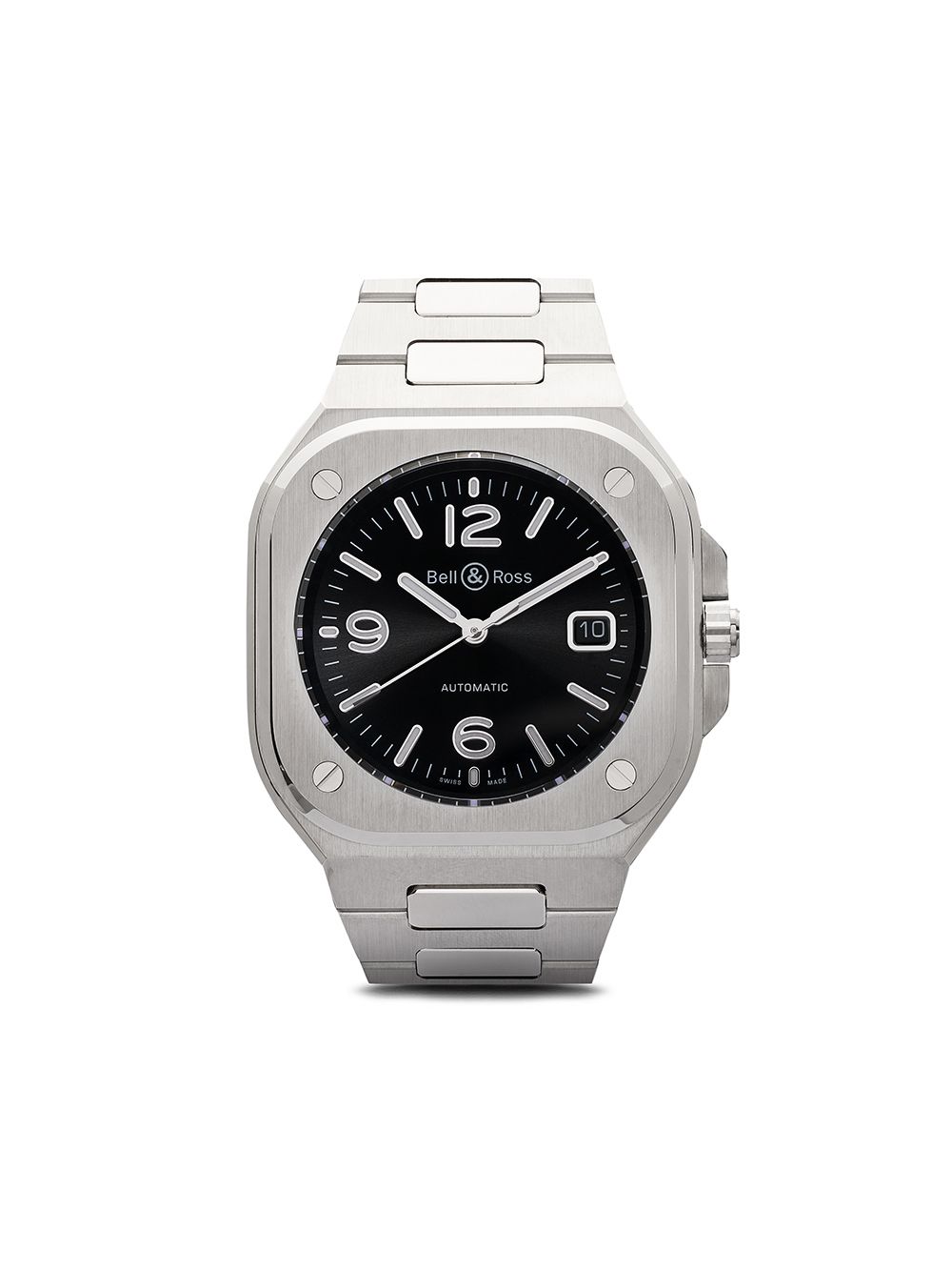 Bell & Ross BR 05 Black Steel 40毫米腕表 - 黑色