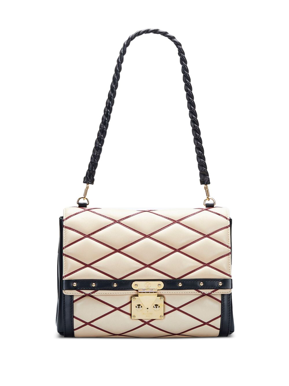 Louis Vuitton Pre-Owned Malletage 翻盖单肩包（2014年典藏款） - 中性色