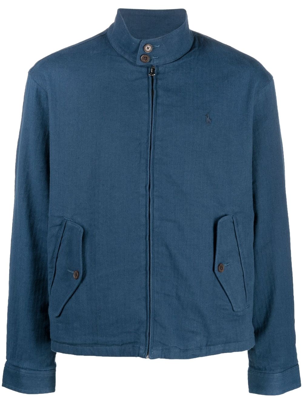 Polo Ralph Lauren 立领衬衫式夹克 - 蓝色