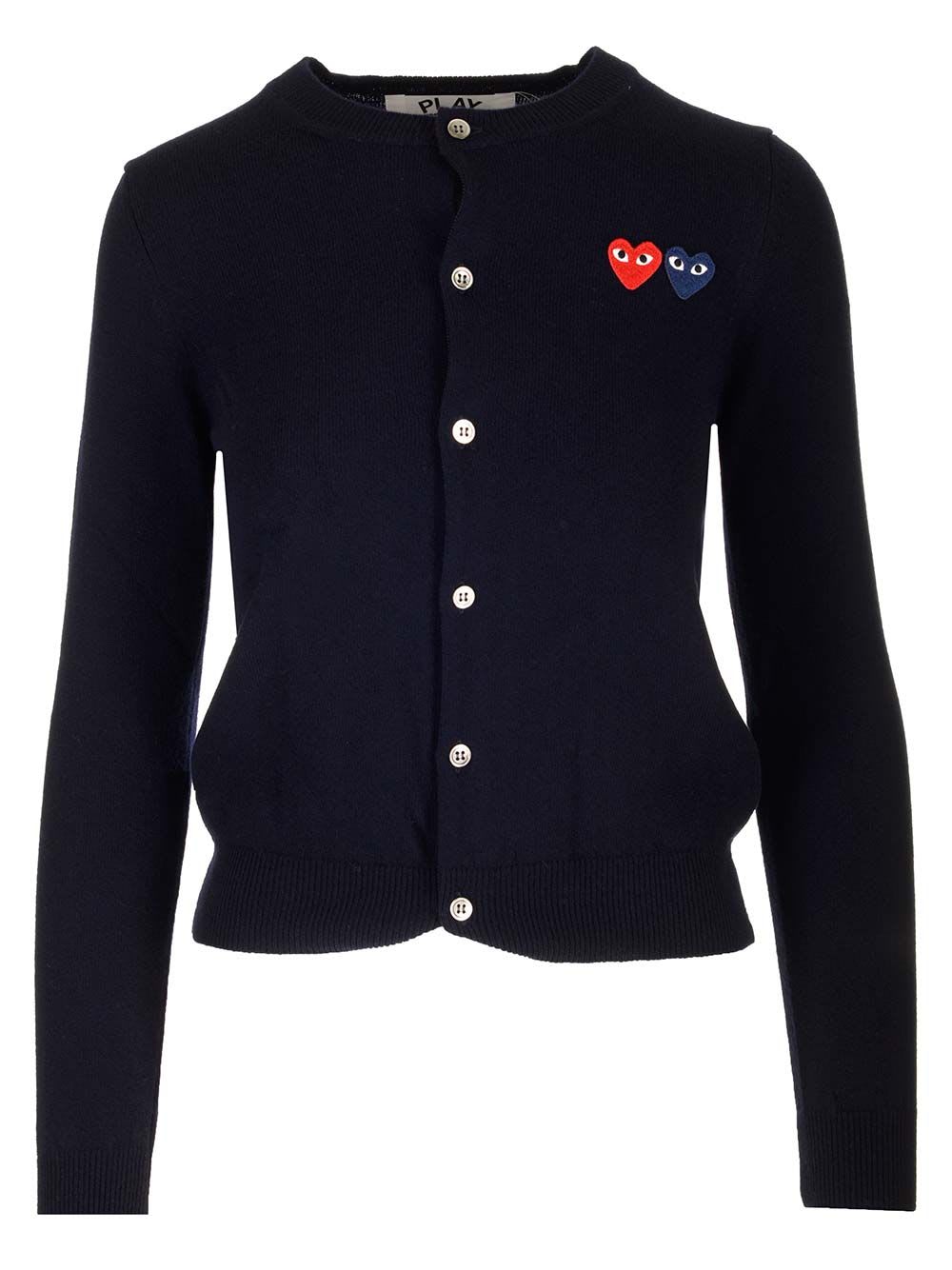 Comme des Garçons Play 圆领羊毛开衫