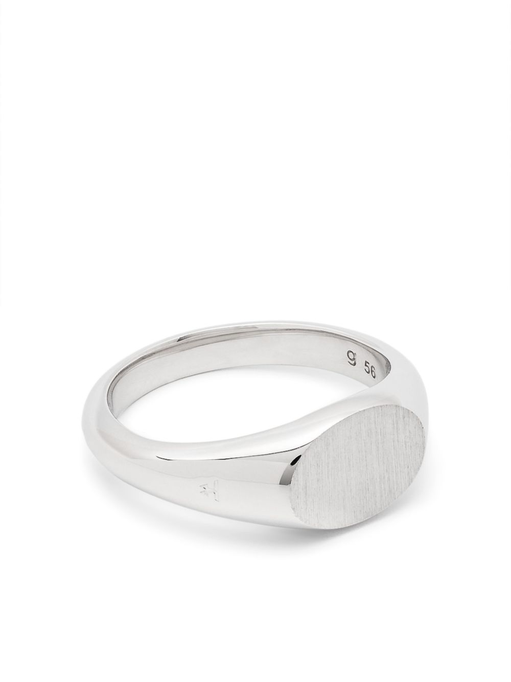 Tom Wood Joe satin ring - 银色