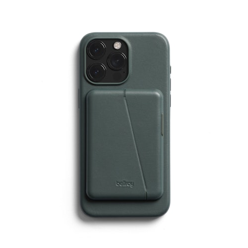 Bellroy Mod Phone Case + Wallet Leather Phone Case, Wallet for iPhone 15 Pro Max Everglade