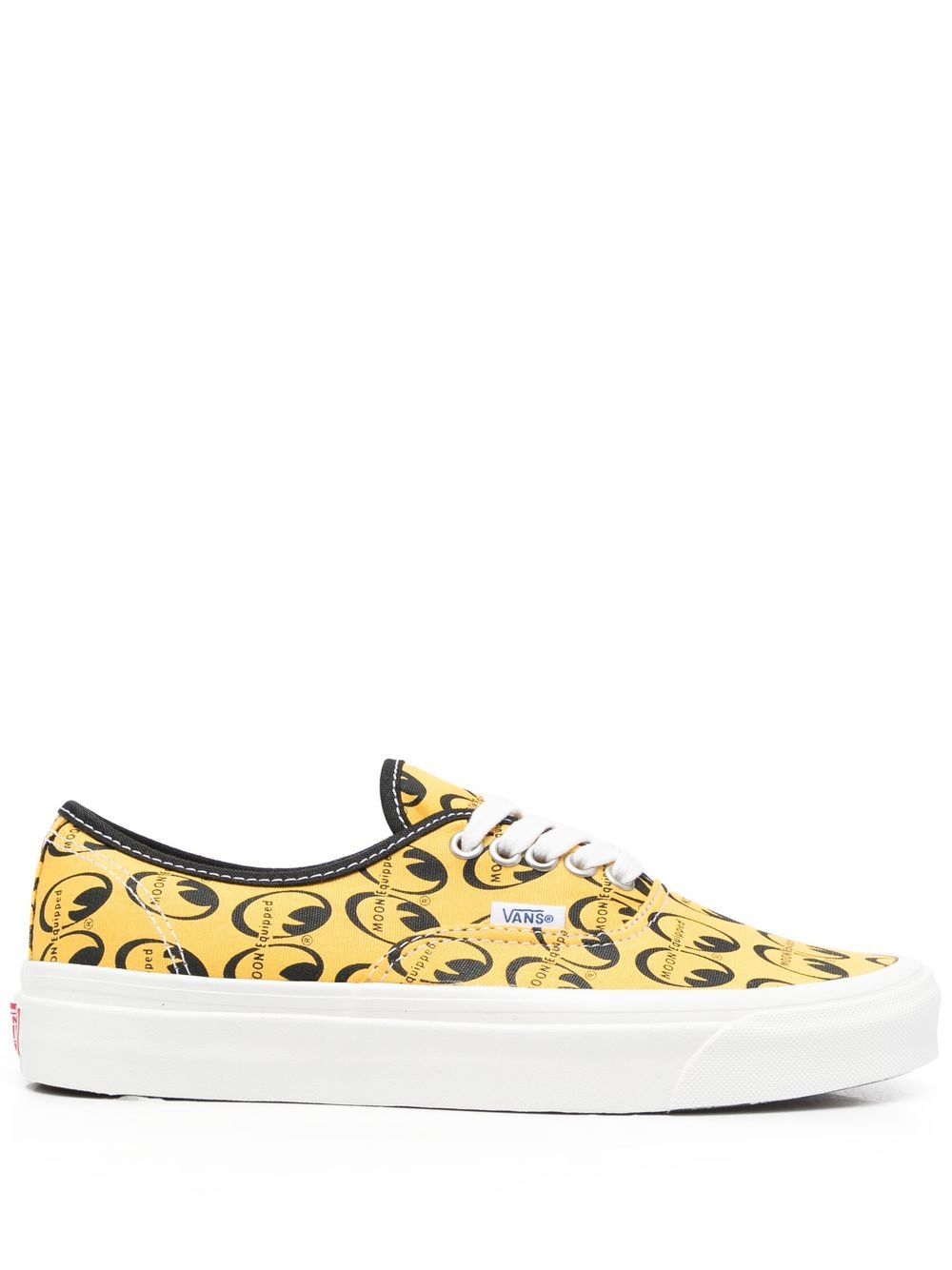 Vans logo印花低帮运动鞋 - 黄色