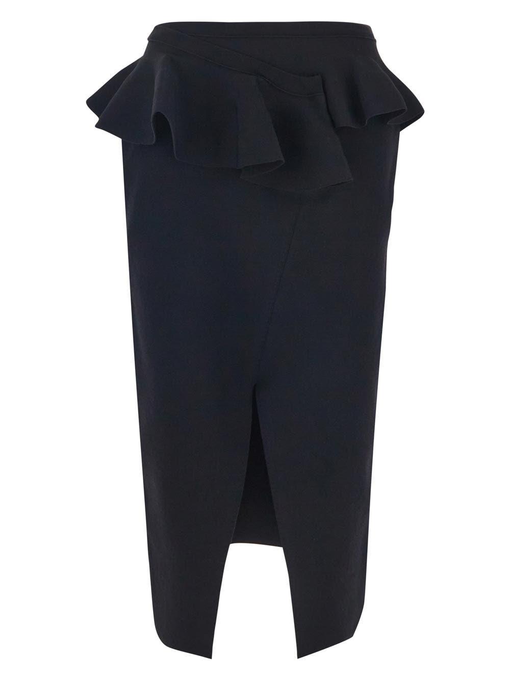 Alexander McQueen 黑色半身裙